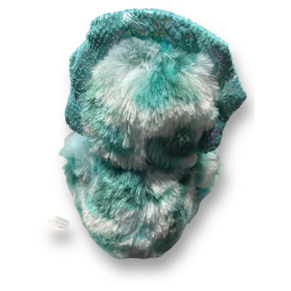 Walmart 9" Blue Camo Dino Dragon Plush Stuffed Animal Way to Celebrate Gift - Picture 6 of 12